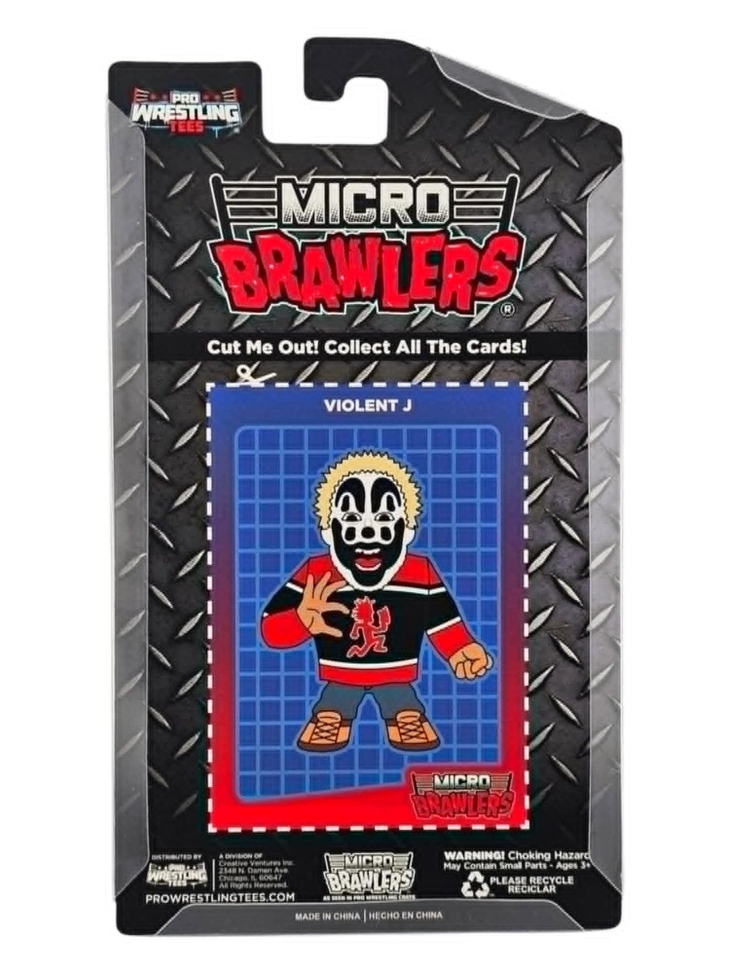 2025 Pro Wrestling Tees Crate Exclusive Tag Team Edition 1 of 2 Violent J Micro Brawler [May]