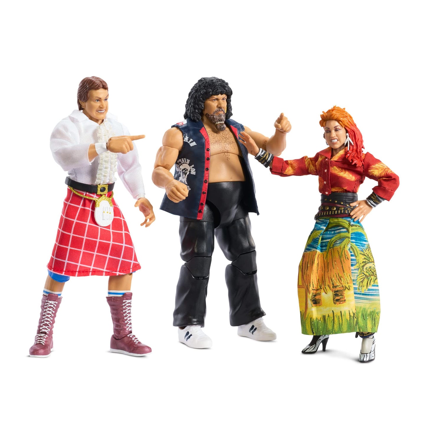 2026 WWE Mattel Elite Collection San Diego Comic Con Exclusive "Rock 'n' Wrestling Connection" 3-Pack: Cyndi Lauper, "Rowdy" Roddy Piper & Captain Lou Albano