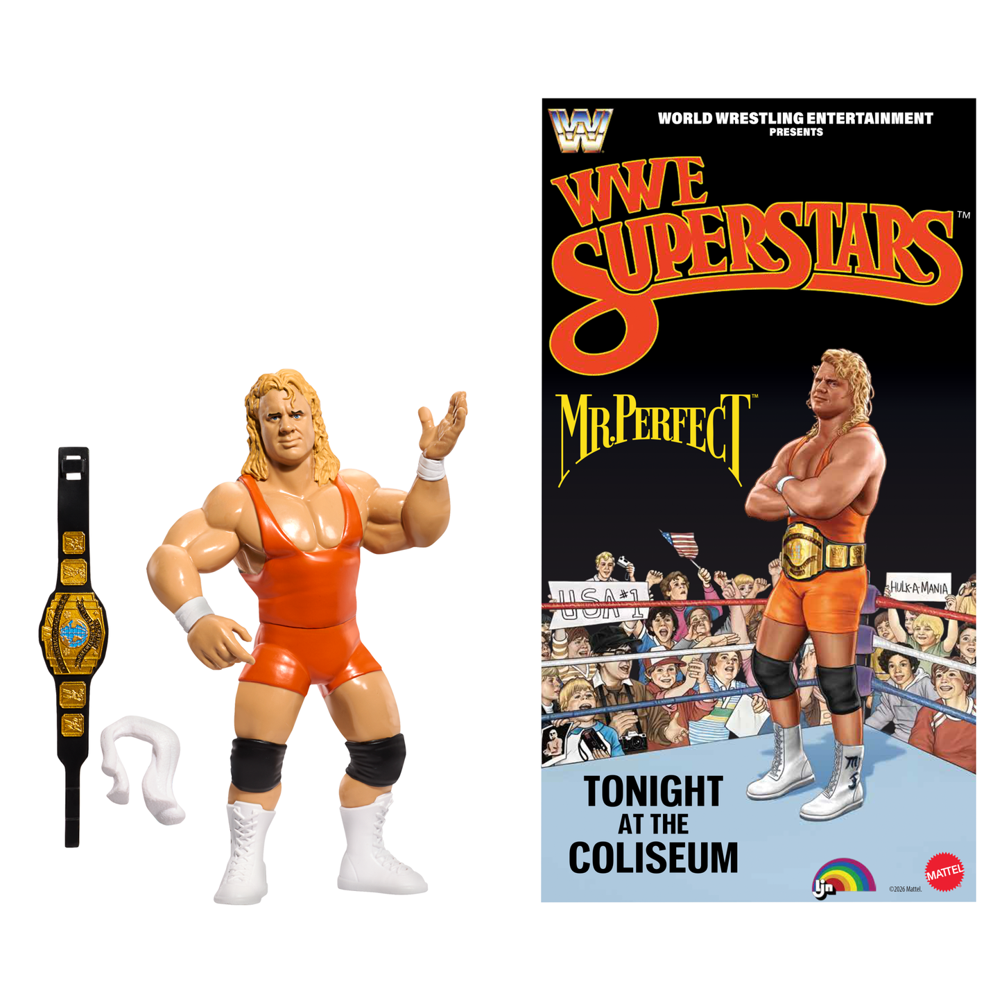 2026 Mattel LJN WWE Superstars Series 4 Mr. Perfect [Chase]