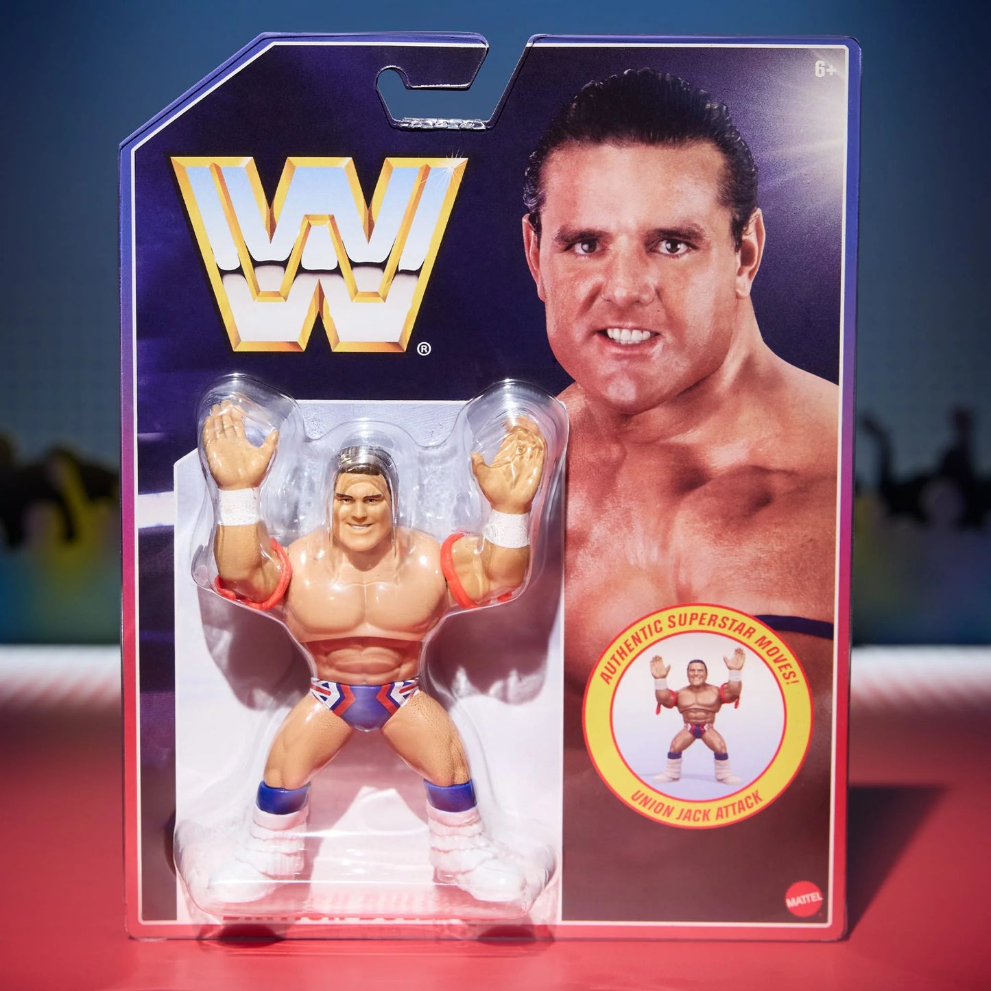 2024 WWE Mattel Creations Exclusive Retro Series 16 British Bulldog