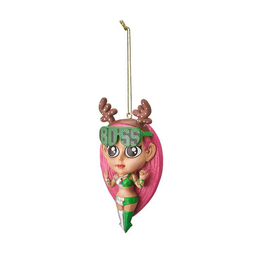 2018 WWE Elf Ornaments Sasha Banks