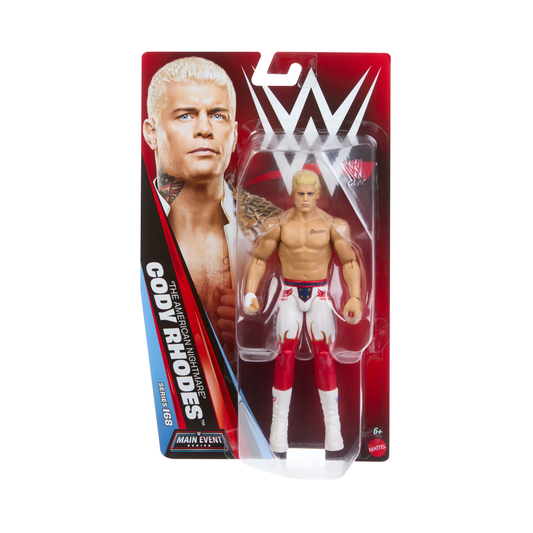 2026 WWE Mattel Main Event Series 168 "The American Nightmare" Cody Rhodes