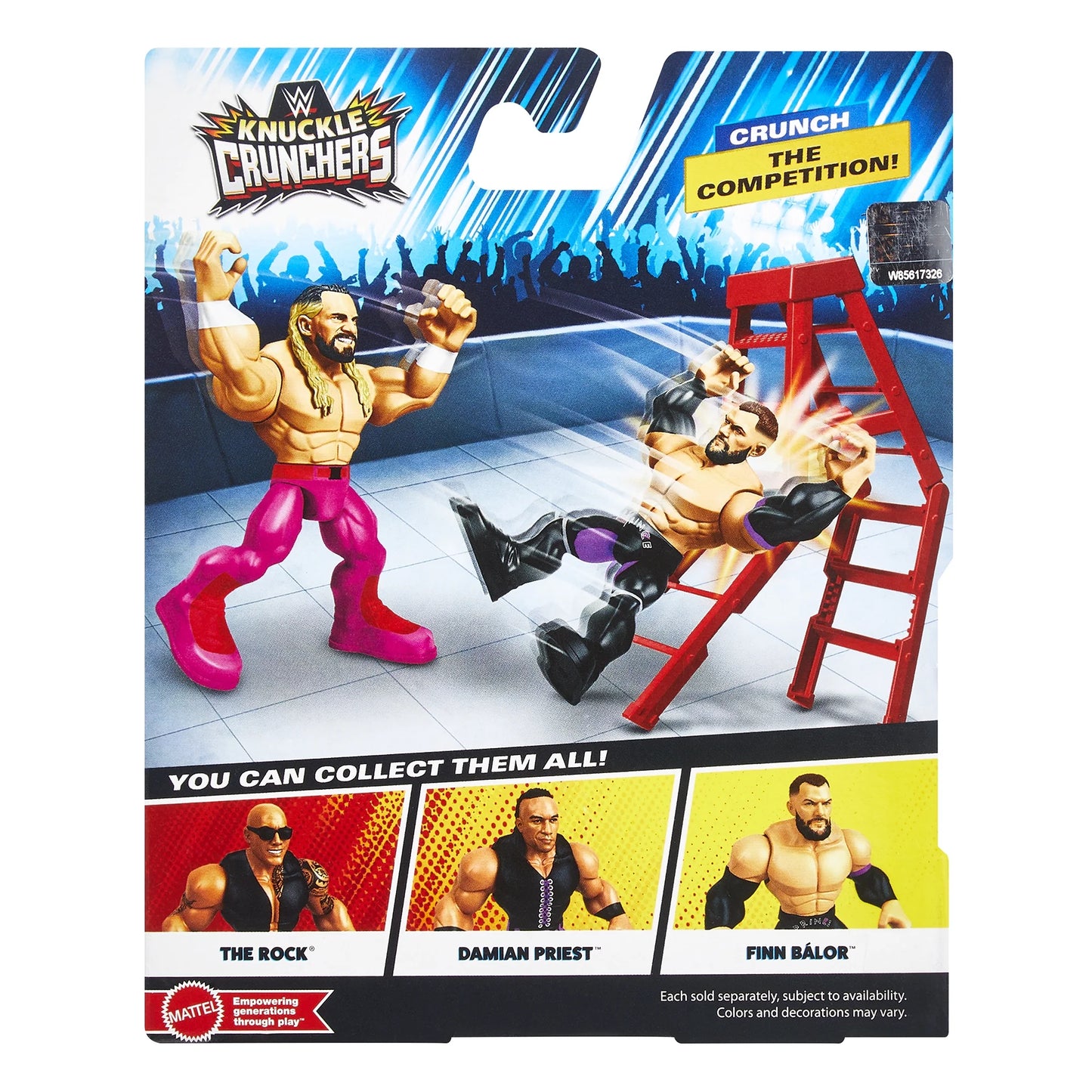 2024 WWE Mattel Knuckle Crunchers Series 4 Seth Rollins