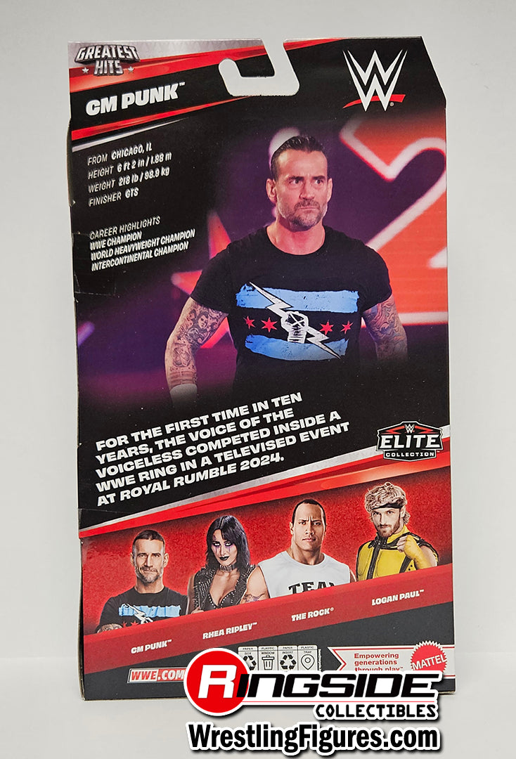2026 WWE Mattel Elite Collection Greatest Hits Series 11 CM Punk