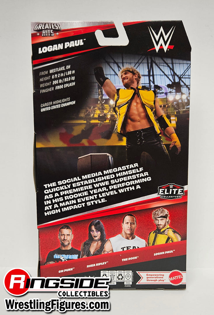 2026 WWE Mattel Elite Collection Greatest Hits Series 11 Logan Paul