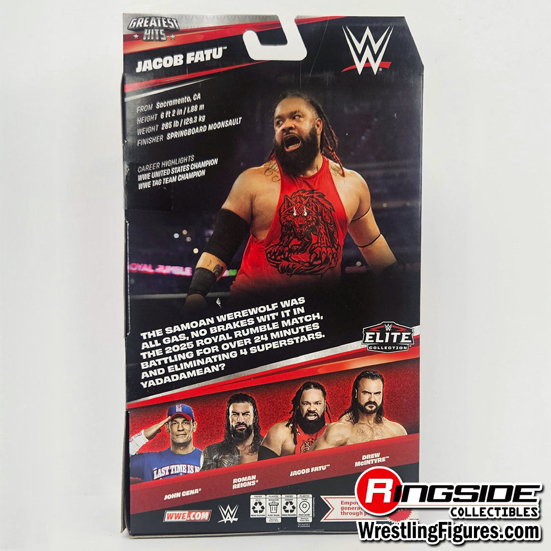2026 WWE Mattel Elite Collection Greatest Hits Series 12 Jacob Fatu