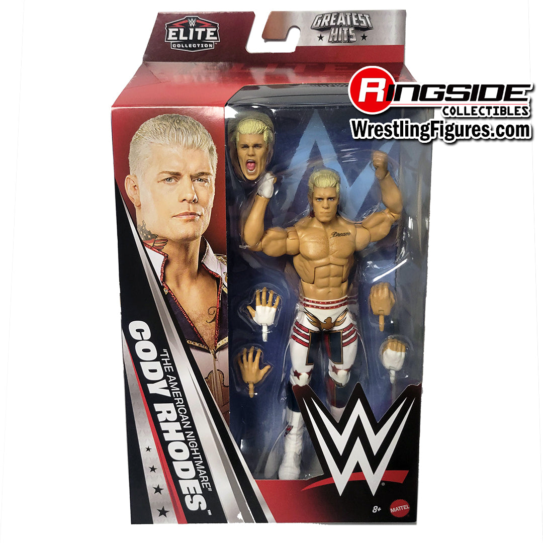 card to card box by cody fisher 2025 WWE Mattel Elite Collection Greatest Hits Series 9 Cody Rhodes – Wrestling Figure Database