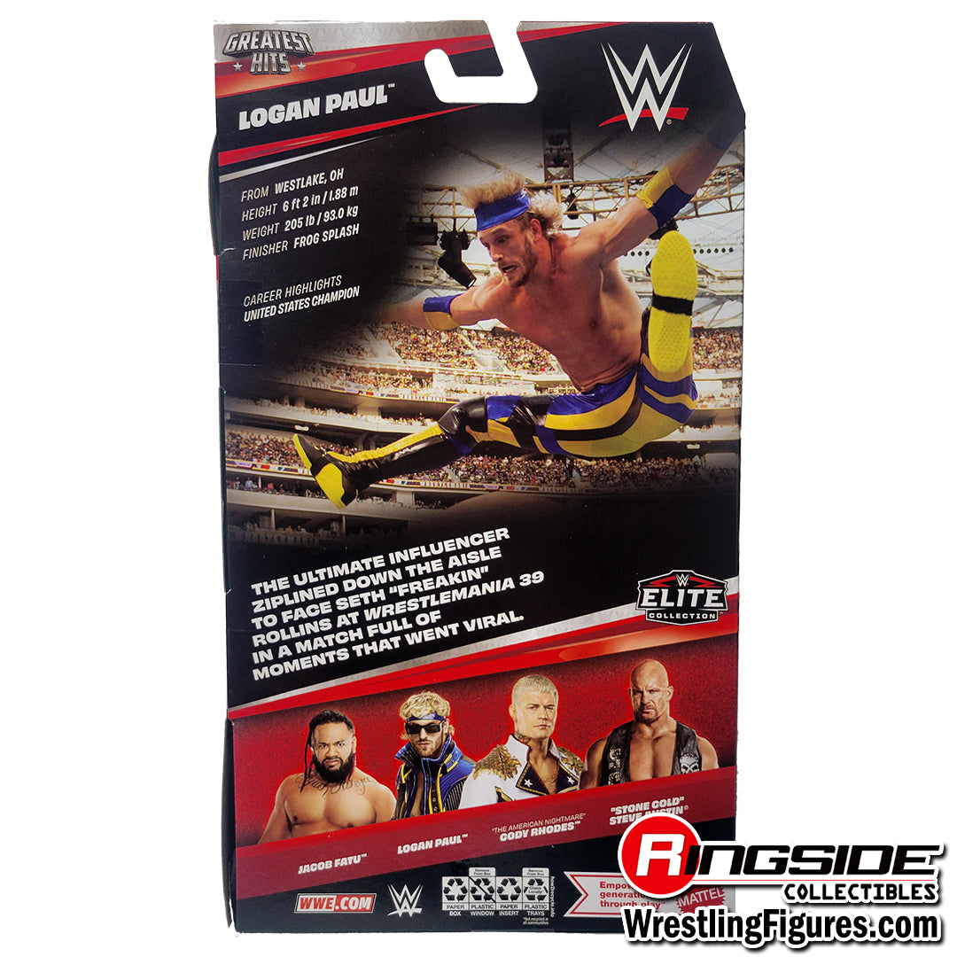 2025 WWE Mattel Elite Collection Greatest Hits Series 9 Logan Paul