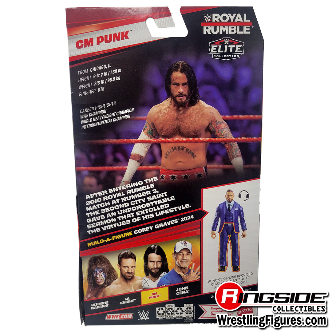2025 WWE Mattel Elite Collection Royal Rumble Series 7 CM Punk