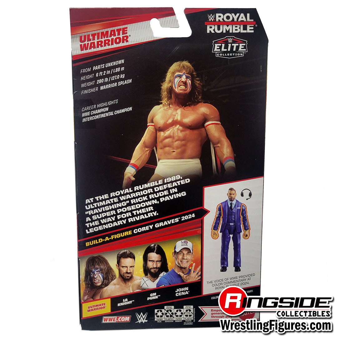 2025 WWE Mattel Elite Collection Royal Rumble Series 7 Ultimate Warrior