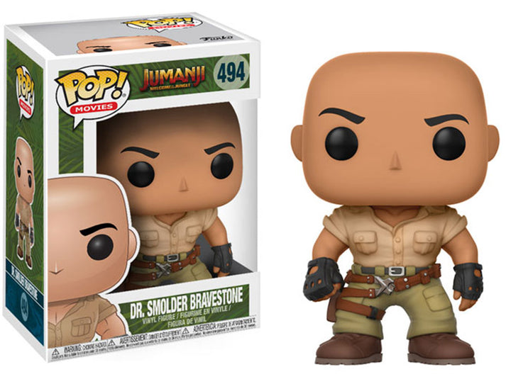 2017 Funko POP! Vinyls 494 Jumanji Dr. Smolder Bravestone – Wrestling ...