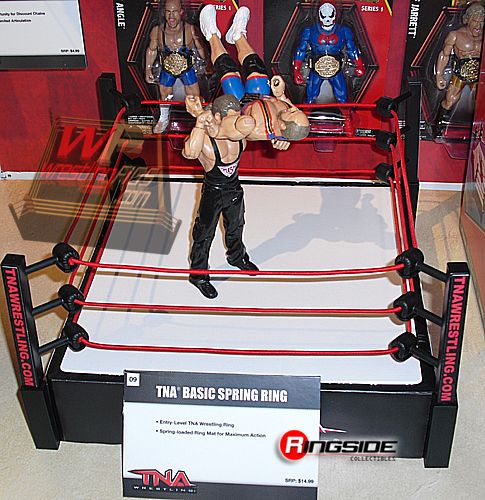 Unreleased TNA Wrestling Jakks Pacific Basic Spring Ring