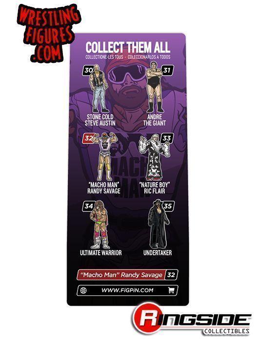 2017 WWE Collect Awesome Inc. FiGPiN #32 "Macho Man" Randy Savage