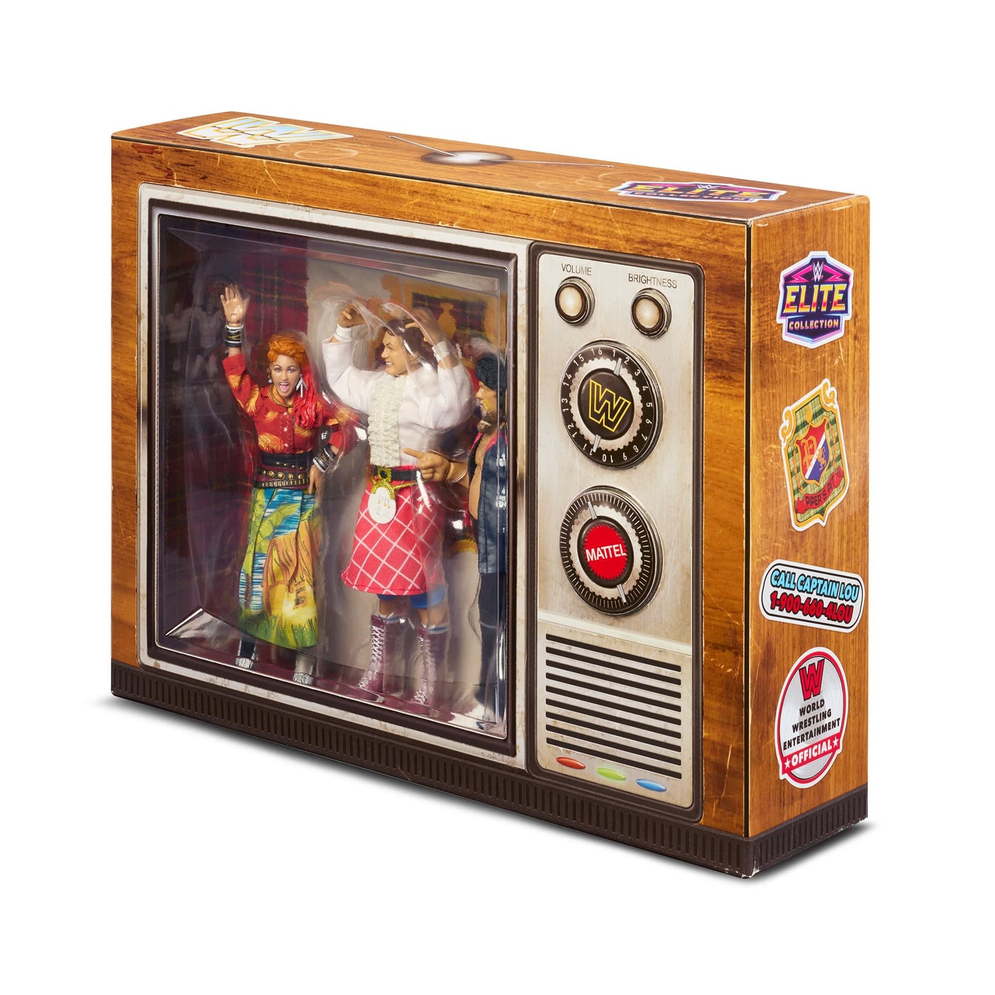 2026 WWE Mattel Elite Collection San Diego Comic Con Exclusive "Rock 'n' Wrestling Connection" 3-Pack: Cyndi Lauper, "Rowdy" Roddy Piper & Captain Lou Albano
