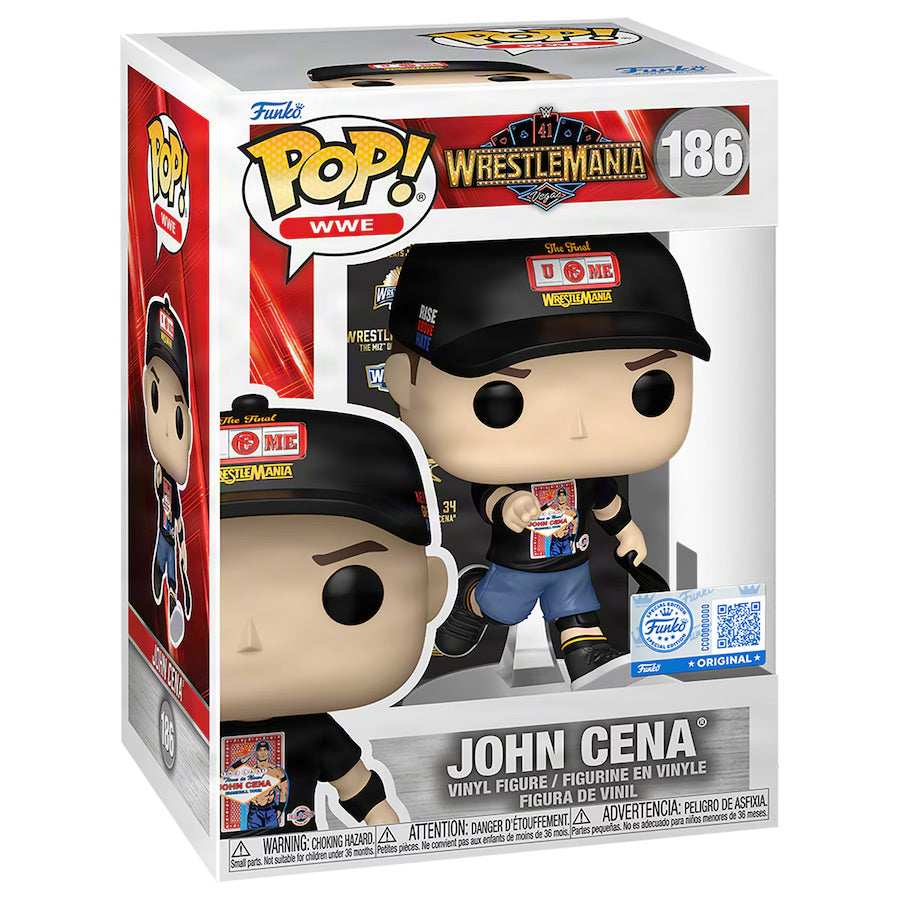 2025 WWE Funko POP! Vinyls 186 John Cena [WrestleMania 41]