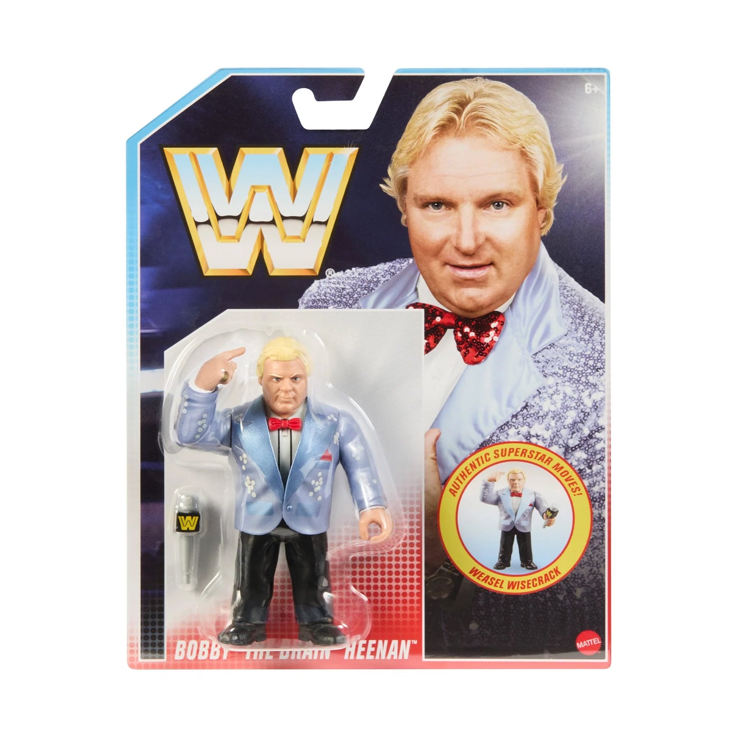 2025 WWE Mattel Creations Exclusive Retro Series 18 Bobby "The Brain" Heenan
