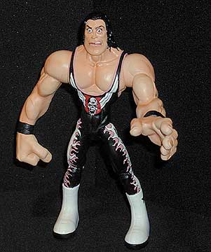 Unreleased WCW Toy Biz Gross-Out Wrestlers Bret Hart