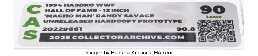 Unreleased WWF Hasbro Hall of Fame "Macho Man" Randy Savage