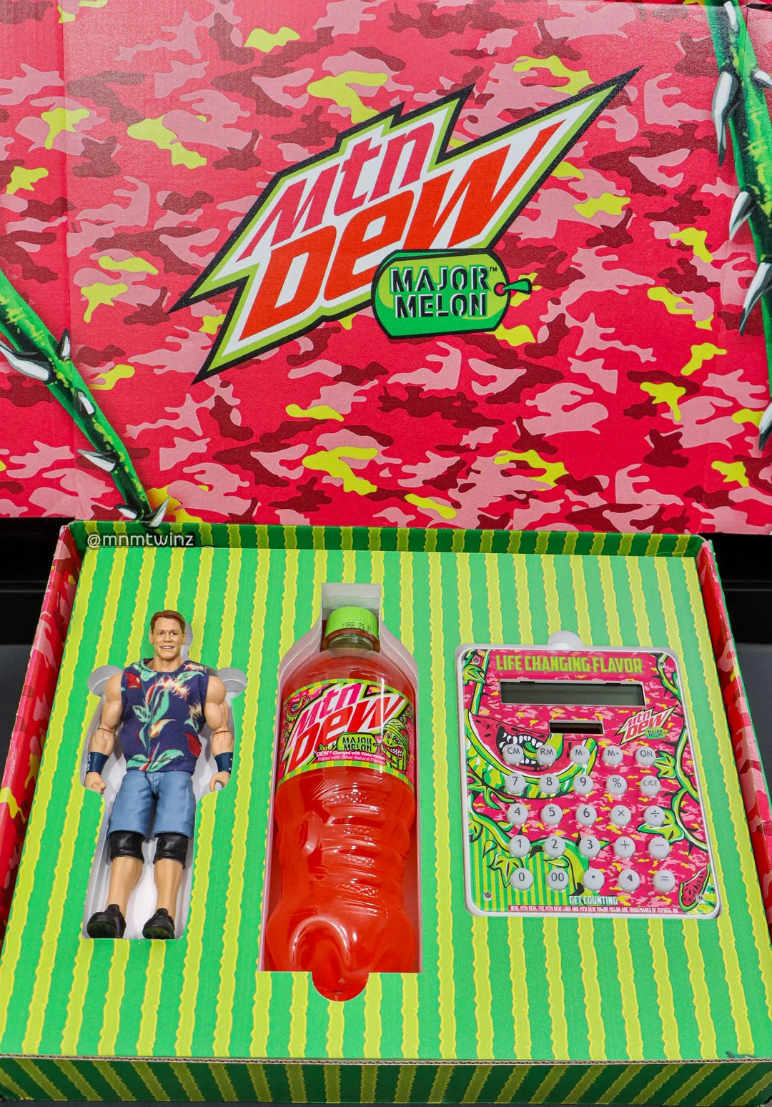 2021 WWE Mattel Basic Mountain Dew Major Melon John Cena