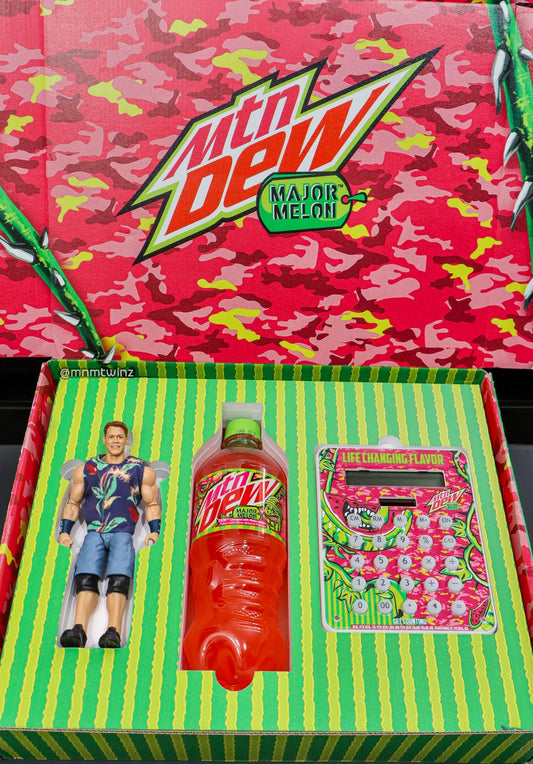 2021 WWE Mattel Basic Mountain Dew Major Melon John Cena