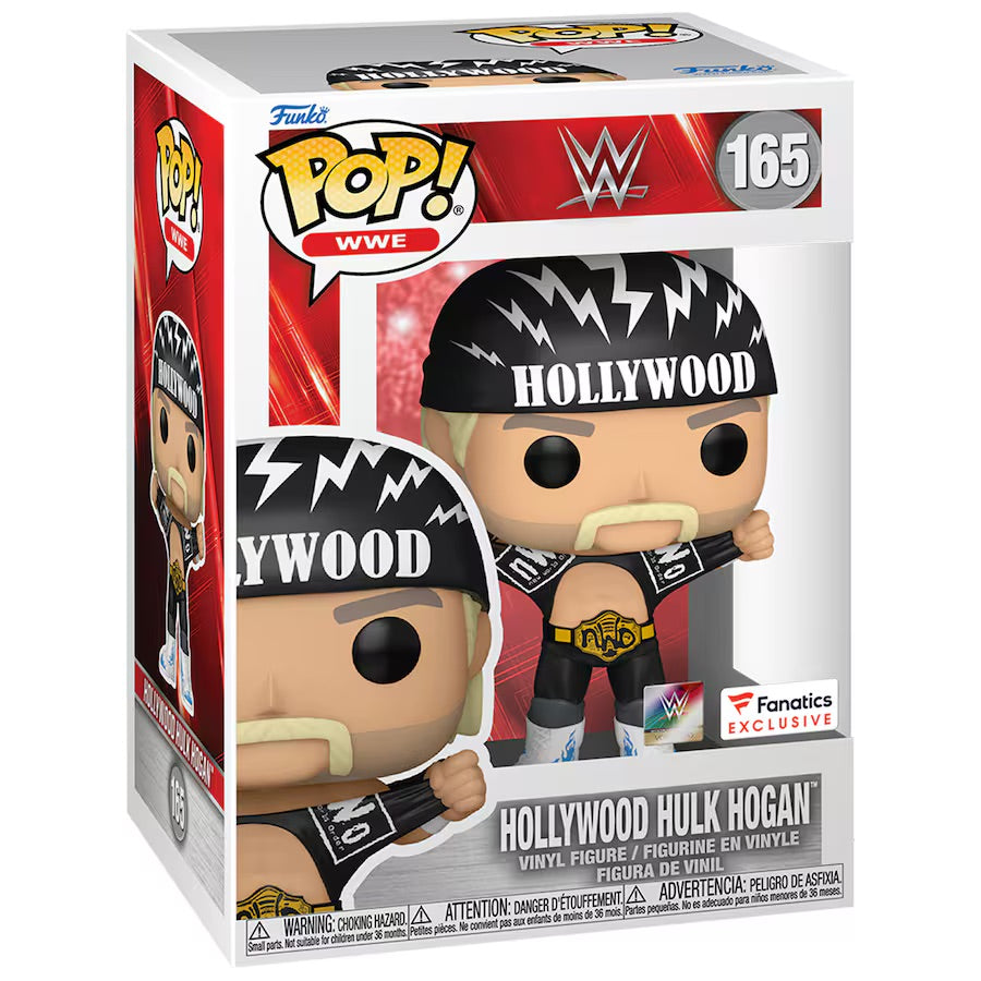 2024 WWE Funko POP! Vinyls 165 Hollywood Hulk Hogan [Exclusive ...