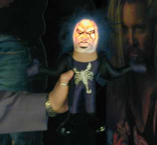 Unreleased WCW Toy Biz Hot Head Wrestlers Sting