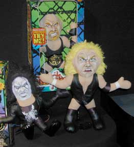 Unreleased WCW Toy Biz Hot Head Wrestlers Sting