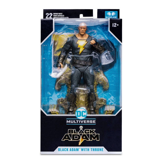2022 McFarlane Toys DC Multiverse Black Adam with Throne