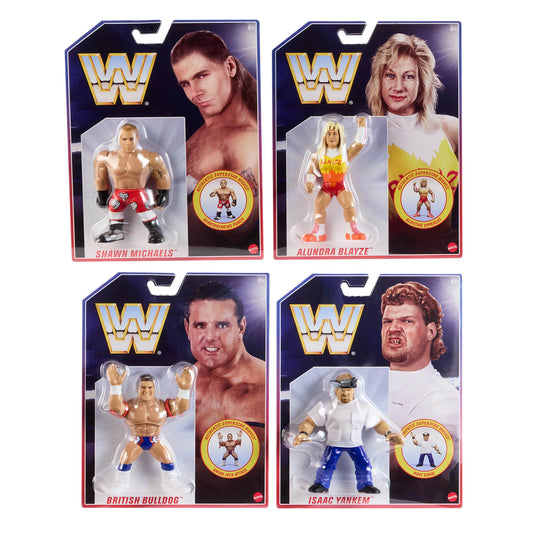 2024 WWE Mattel Creations Exclusive Retro Series 16 Official Retro 4-Pack