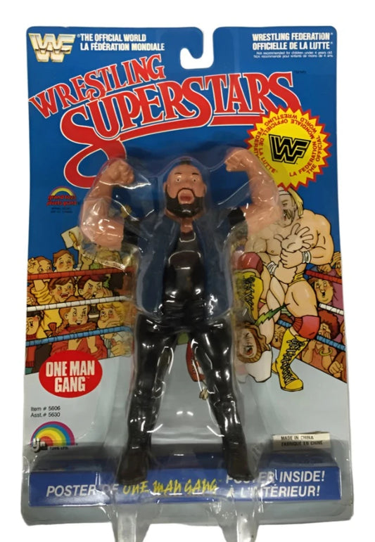 1988 WWF LJN Wrestling Superstars Series 5 One Man Gang