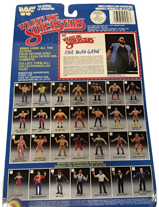 1988 WWF LJN Wrestling Superstars Series 5 One Man Gang