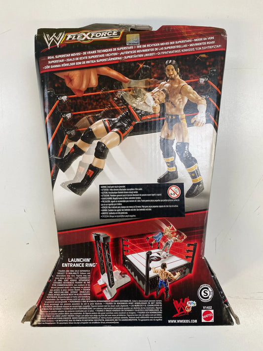 2010 WWE Mattel Flex Force Series 1 Hook Throwin' CM Punk [With Orange & Black Gear]