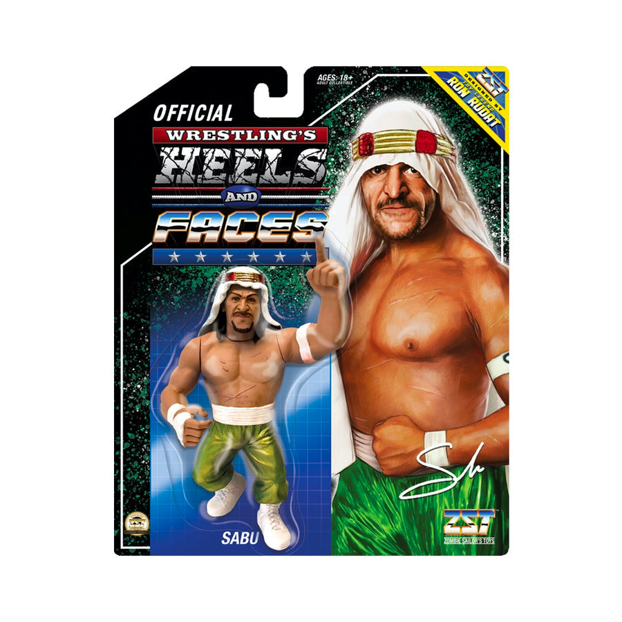 2022 Zombie Sailor's Toys Wrestling's Heels & Faces Series 1 Sabu