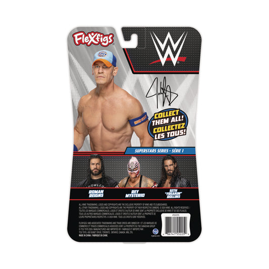 2024 WWE TCG Toys FleXfigs Superstars Series 1 John Cena