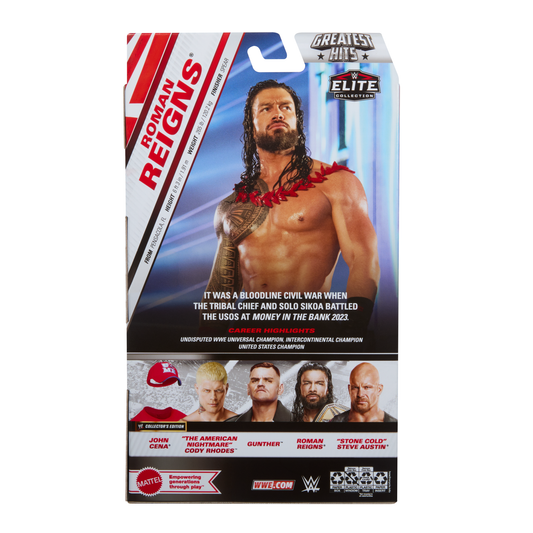 2025 WWE Mattel Elite Collection Greatest Hits Series 8 Roman Reigns