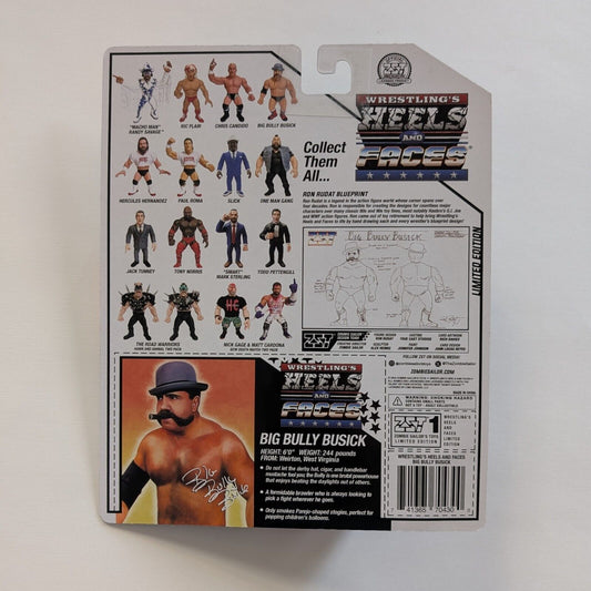 2024 Zombie Sailor's Toys Wrestling's Heels & Faces SDCC Exclusive Big Bully Busick