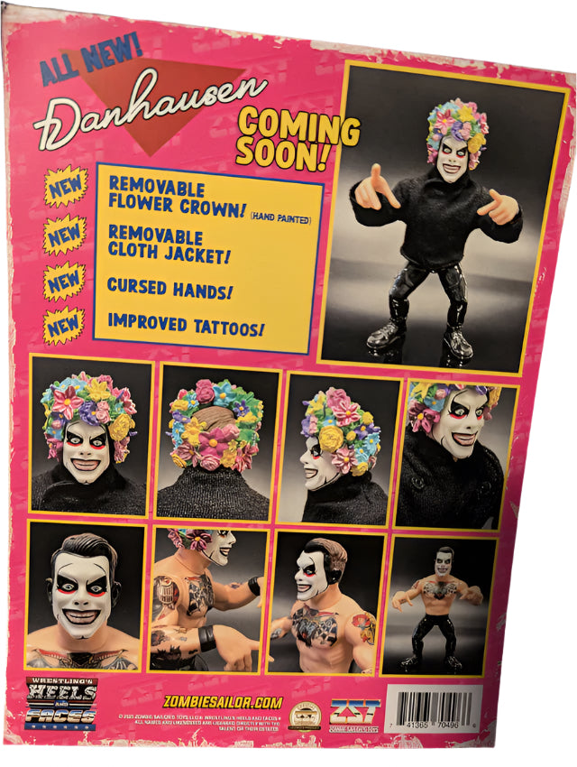 2025 Zombie Sailor's Toys Wrestling's Heels & Faces Danhausen [Sommarhausen]