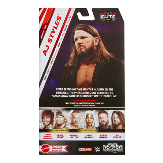 2025 WWE Mattel Elite Collection Series 116 AJ Styles