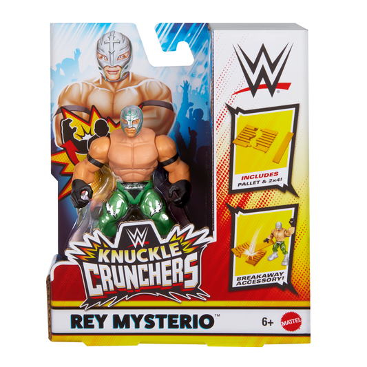 2025 WWE Mattel Knuckle Crunchers Series 6 Rey Mysterio