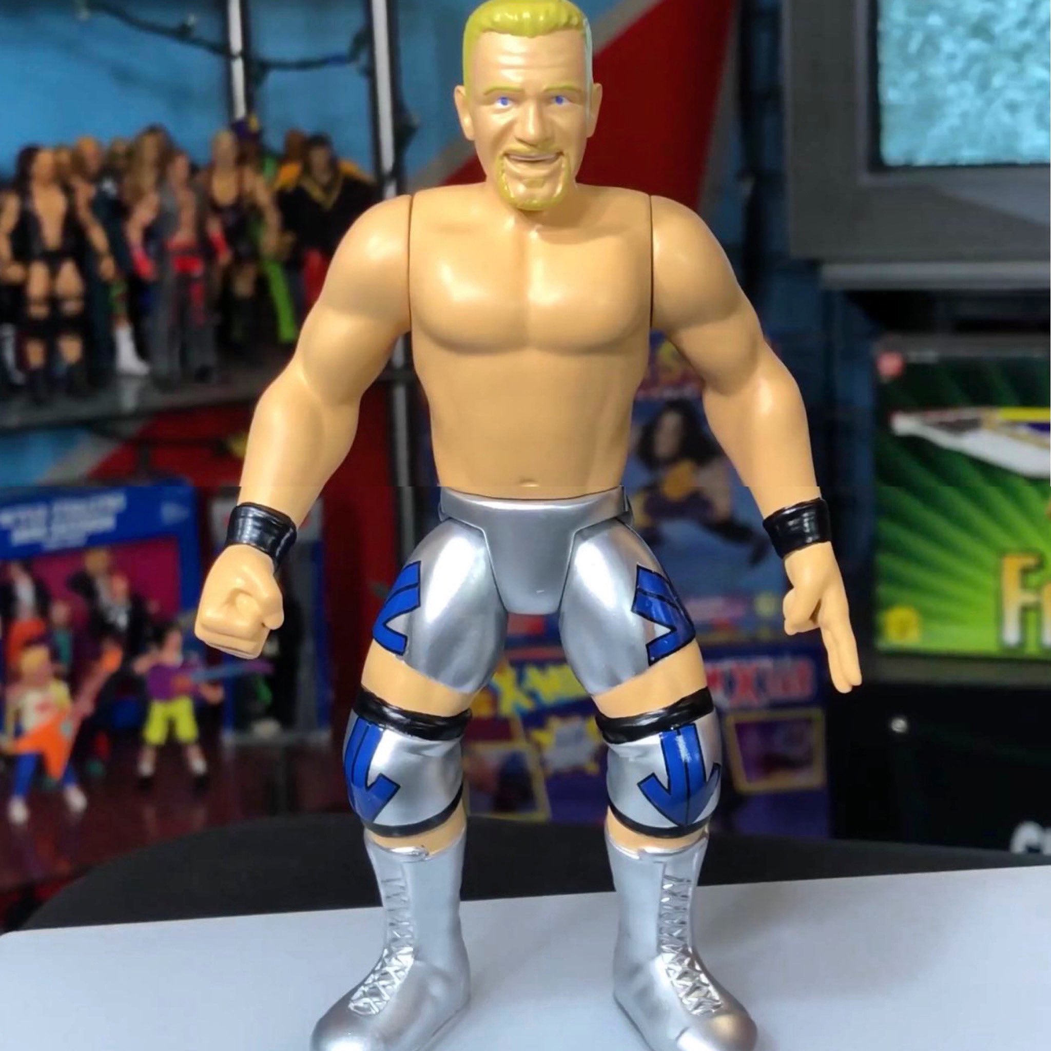 FC Toys Bone Crushing Wrestlers Series 2 Jeff Jarrett [With Silver & B ...