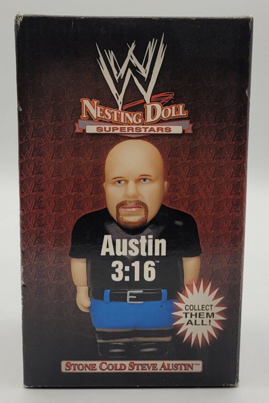 2004 WWE Nesting Doll Superstars Stone Cold Steve Austin
