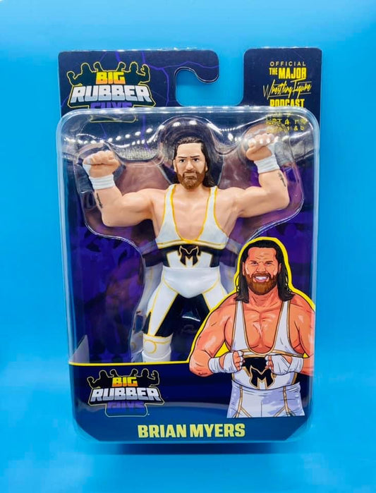 2023 Major Wrestling Figure Podcast Big Rubber Guys Series 1 Brian Myers