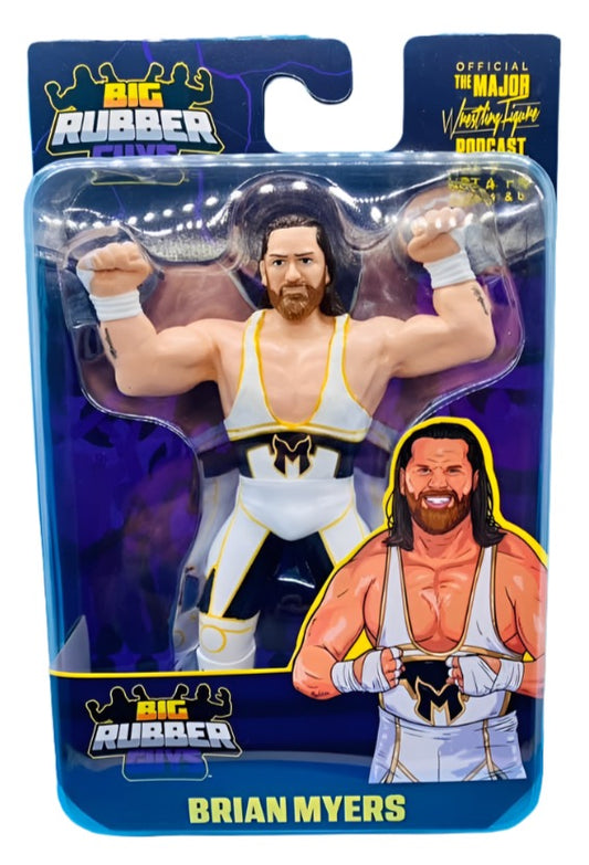 2023 Major Wrestling Figure Podcast Big Rubber Guys Series 1 Brian Myers