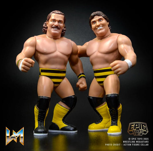 2025 Epic Toys Wrestling Megastars 2-Pack: The Killer Bees