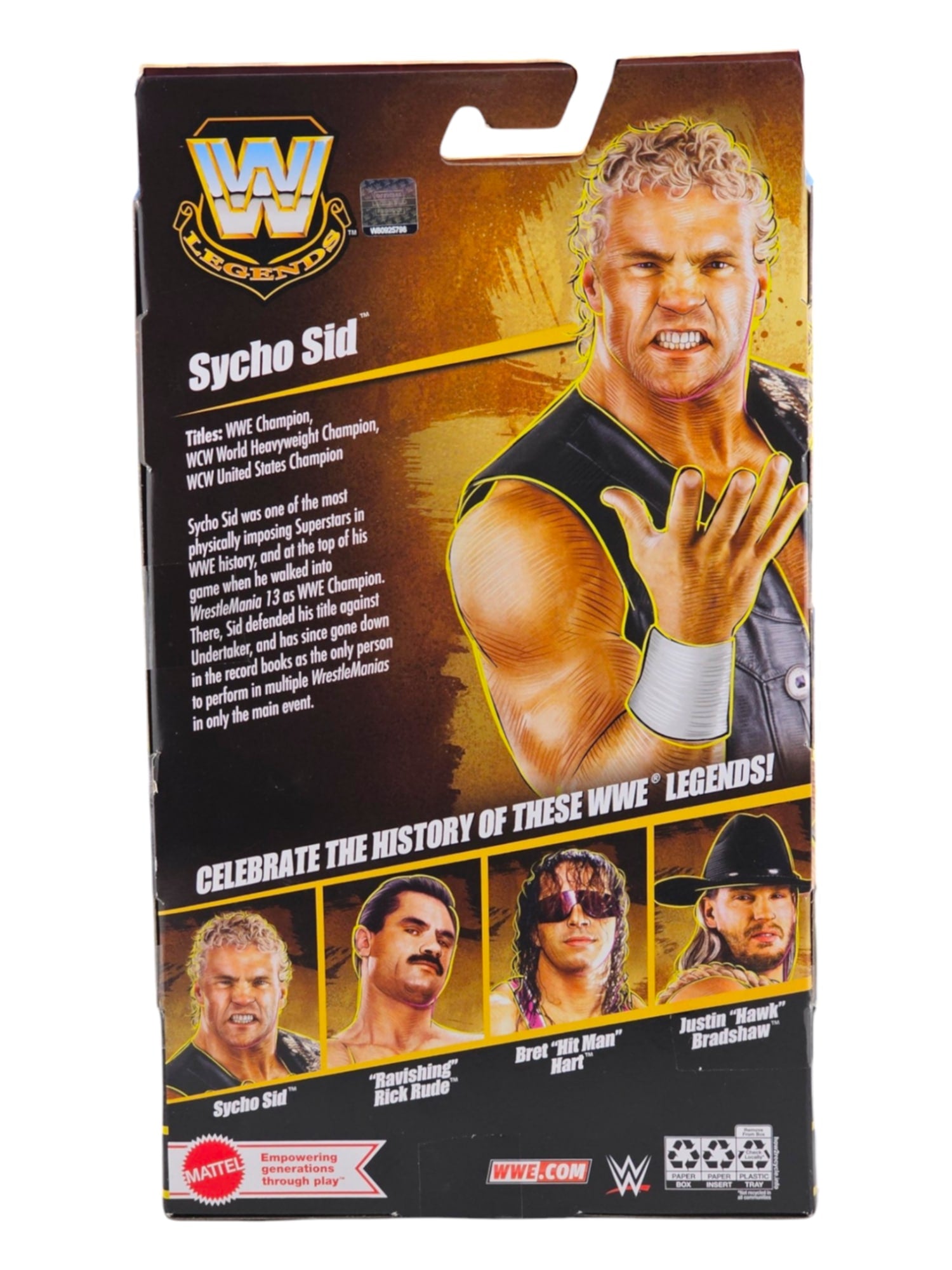 2024 WWE Mattel Elite Collection Legends Series 25 Sycho Sid