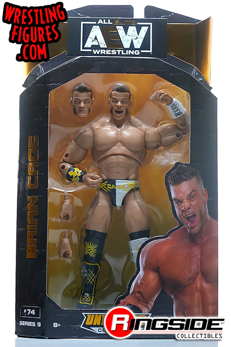 2022 AEW Jazwares Unrivaled Collection Series 9 #74 Brian Cage