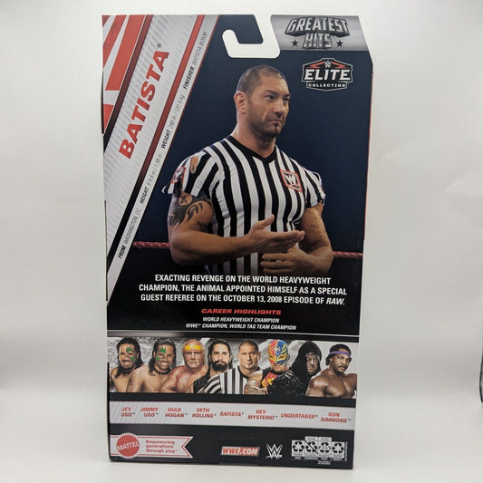 2025 WWE Mattel Elite Collection Greatest Hits Series 7 Batista