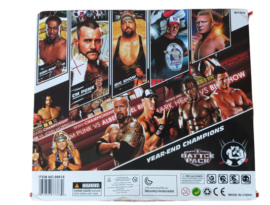 WWE Bootleg/Knockoff WrestleMania Battle Pack "Ruthless Aggression" Undertaker & John Cena