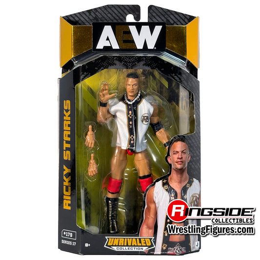 2025 AEW Jazwares Unrivaled Collection Series 17 #179 Ricky Starks