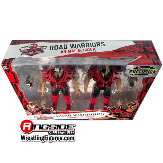 2025 RSC Toys Unsanctioned Classic Superstars Road Warrior: Animal & Hawk